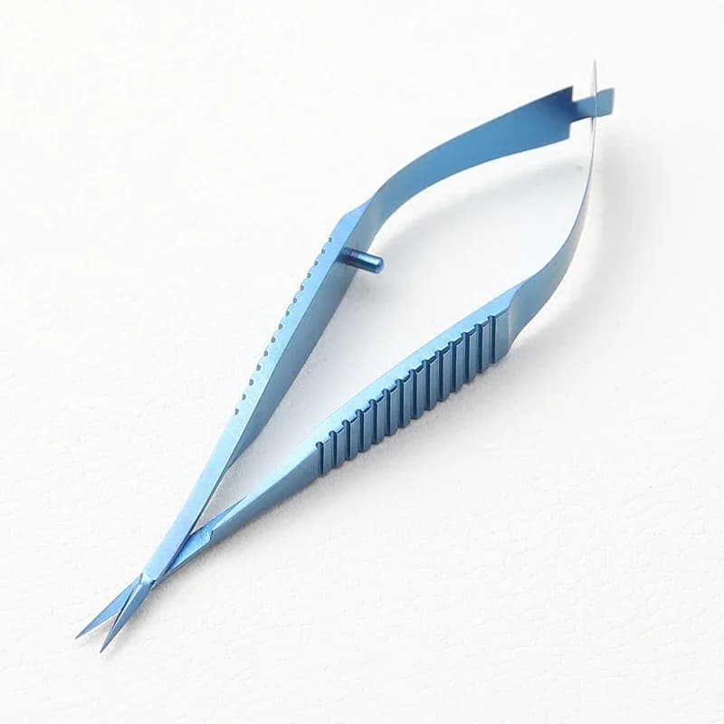 New Ophthalmic microsurgery Stainless steel scissors animal experiment 8.5cm