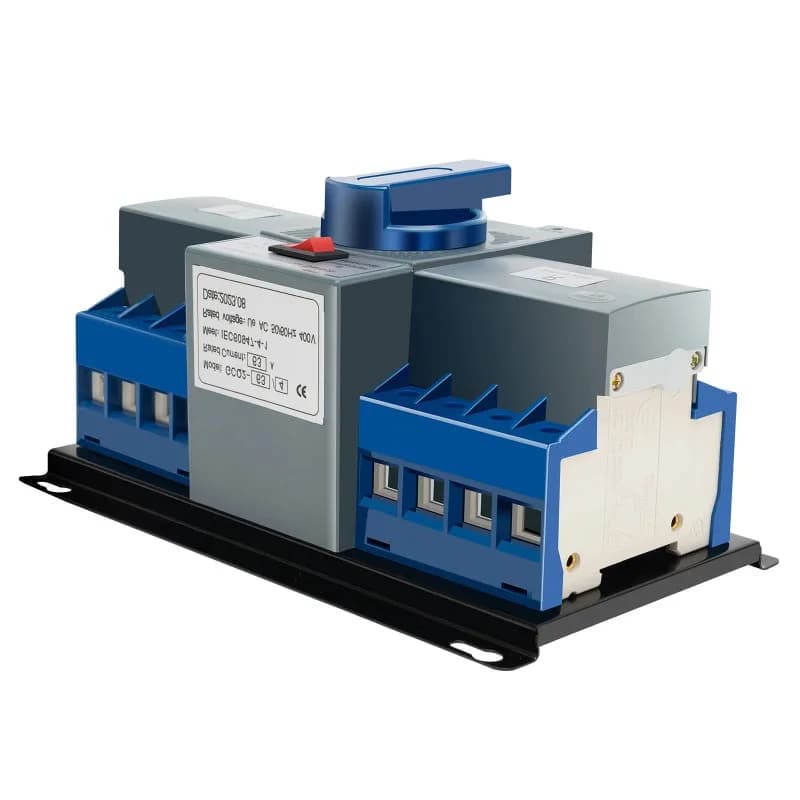 Level 4P Built-in Pure Copper MotorDual-power Automatic Transfer Switch Automatic/Manual CB