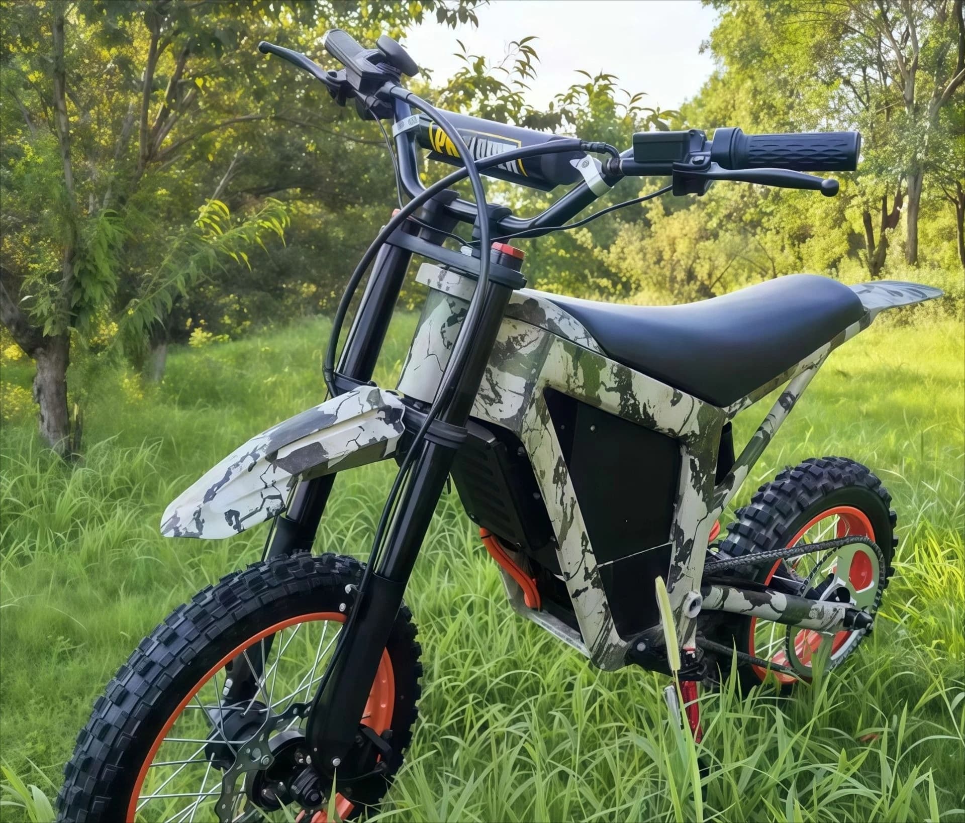 Electric off-road motorcycle 48V lithium battery two-wheeled mountain racing