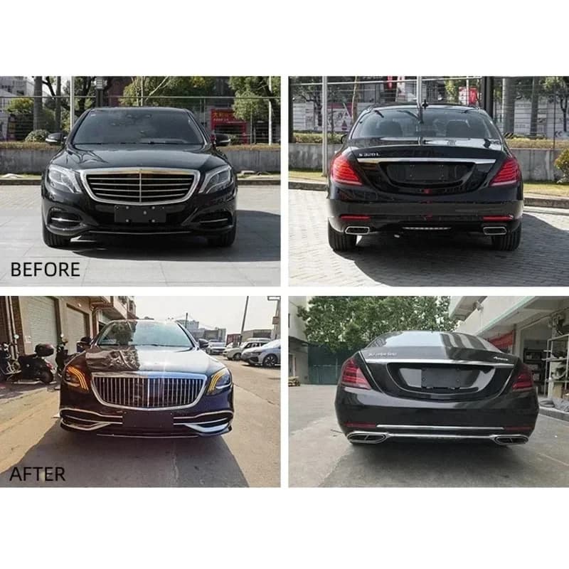 High Quality Whole Body Kit Front & Rear Bumper Seri S - Upgr To With Grille
