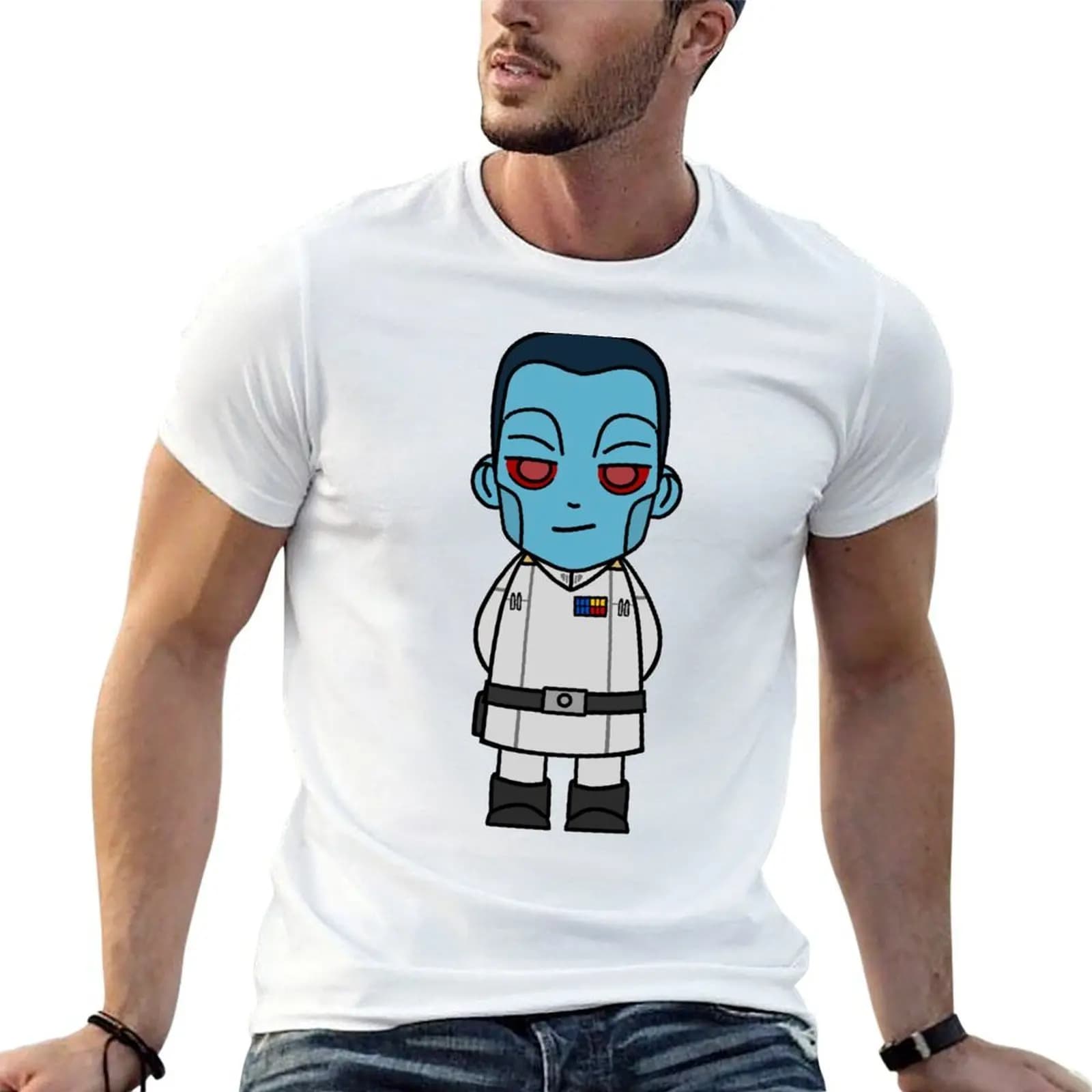 thrawn T-Shirt summer top funny meme t-shirts men clothing