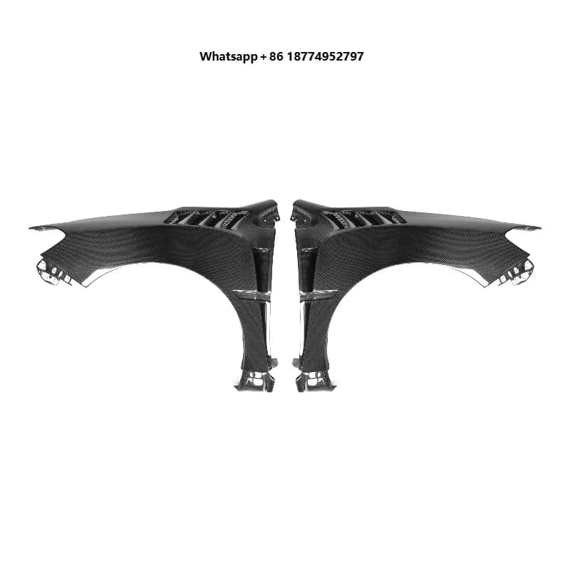 Real Carbon Fiber DAM Style Glossy Black Front Fender Impreza WRX/STI 11th Gen 2015-2021 Fender Car Accessories