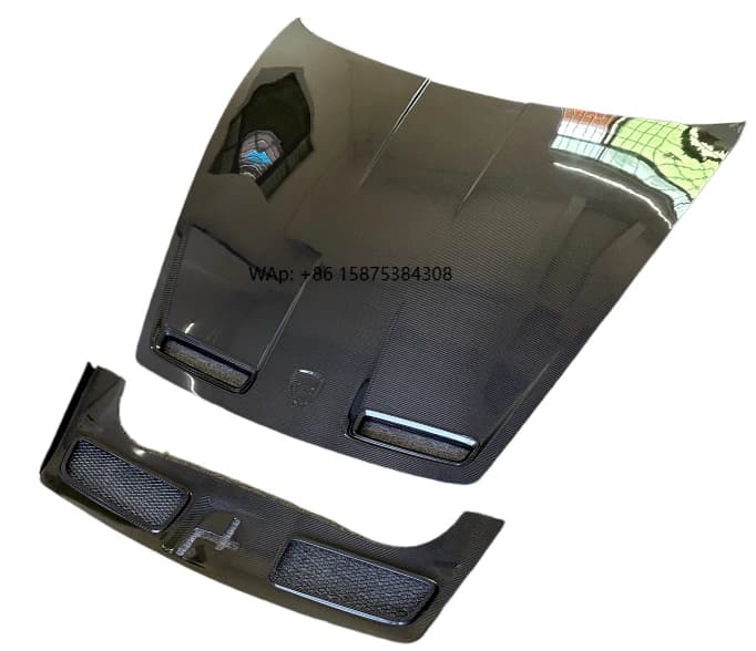 Upgraded Carbon Fiber Engine Hood for P 992 Upgraded GT3 Style Engine Hood