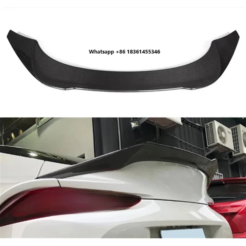 For  Sup J29 V-Style  2019-2021J29 Dry Carbon Fiber Quality Guarantee Rear Trunk Spoiler