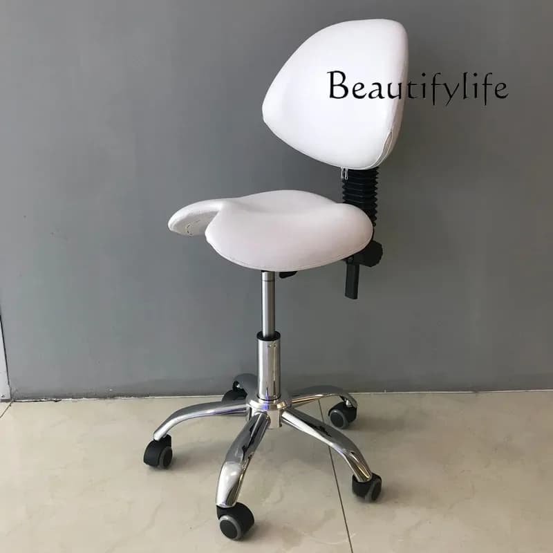 M Saddle Stool Multifunctional Tattoo Rotating Lifting Fashion Computer Beauty Salon Nail Chair Big Work Stool