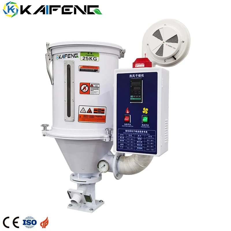 600KG Raw Material Plastic Hopper Dryer Drying Machine