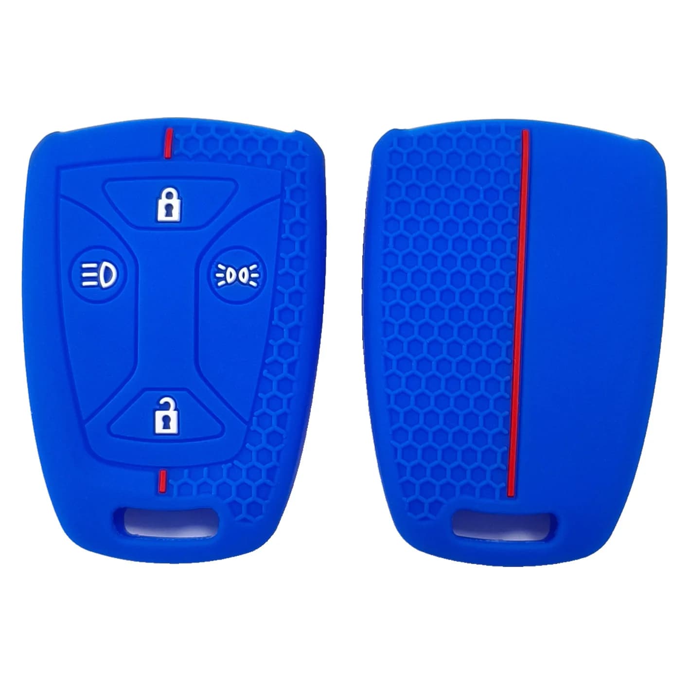 For Scania R G P Series Heavy Truck Tractor Remote Control Silicone Key Cover 4-Button Honeycomb Pattern 1 Piece