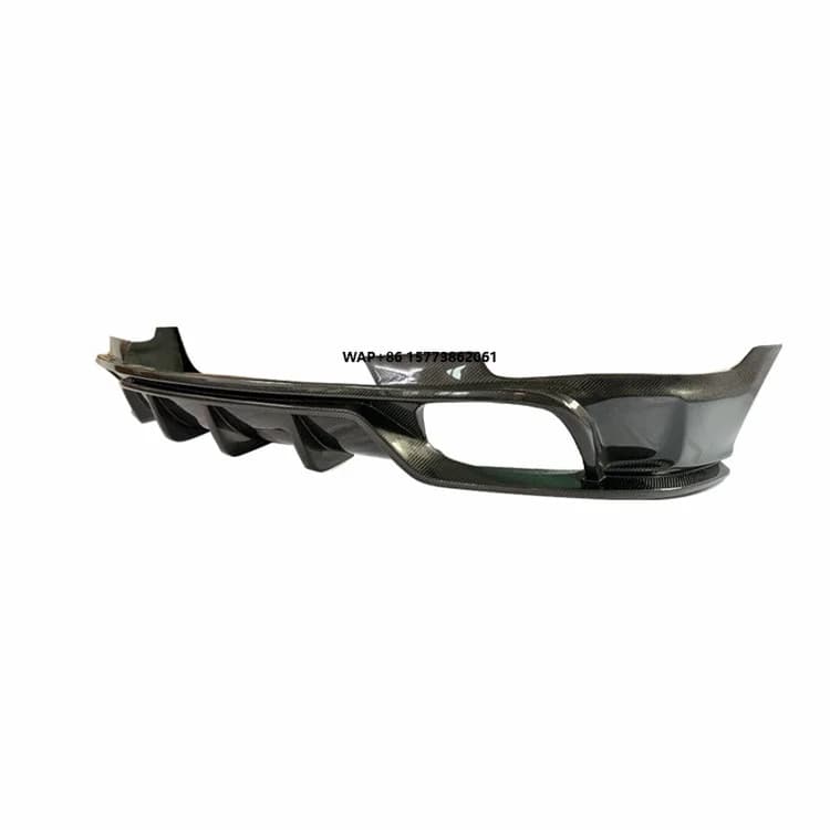 for 2020-IN  Macan 95B Carbon Fiber Rear Lip Tail Lip Rear Spoiler