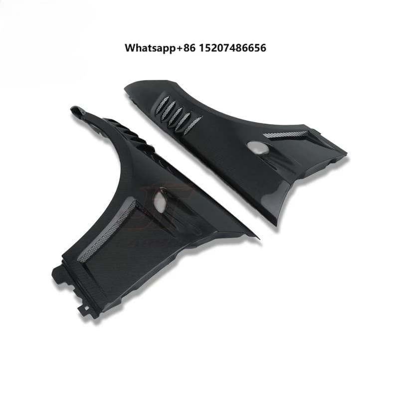 New Arrival High Quality Vented Carbon Fiber Fenders Heat Dissipation Design For M3 E92 E93 Car Upgrade Parts