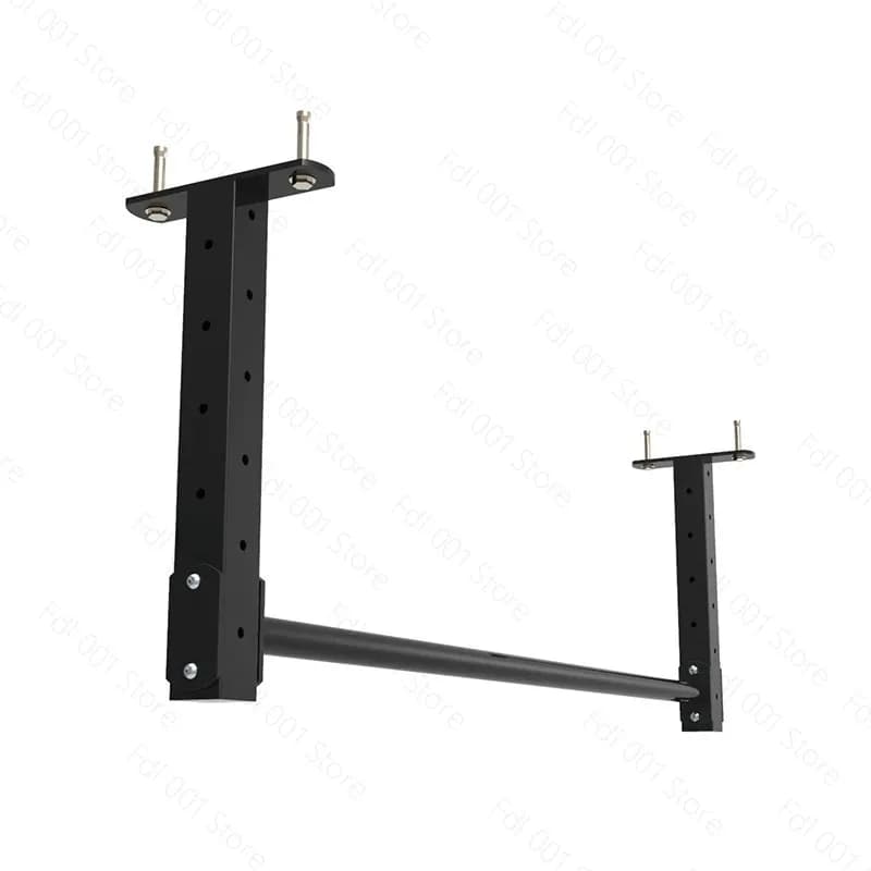 Ceiling ceiling one-piece assembly pull-up device, household high and low adjustable arm strength exercise single rod