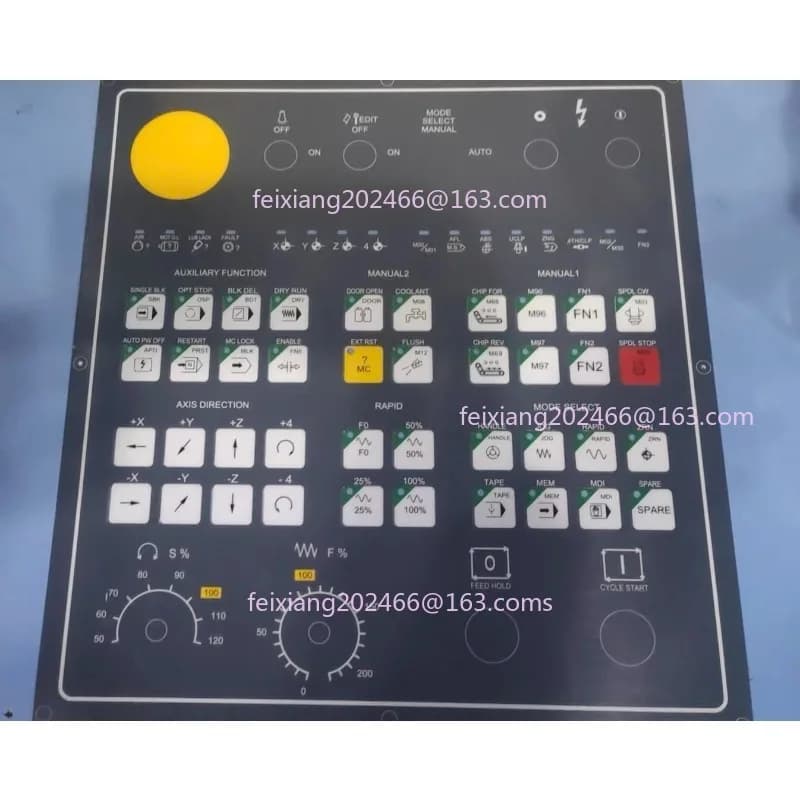 CNC Machine Key Film,Panel,HCMC-2082 Keyboard Sheet, Key Membrane Apply For Xiehong Processing Center