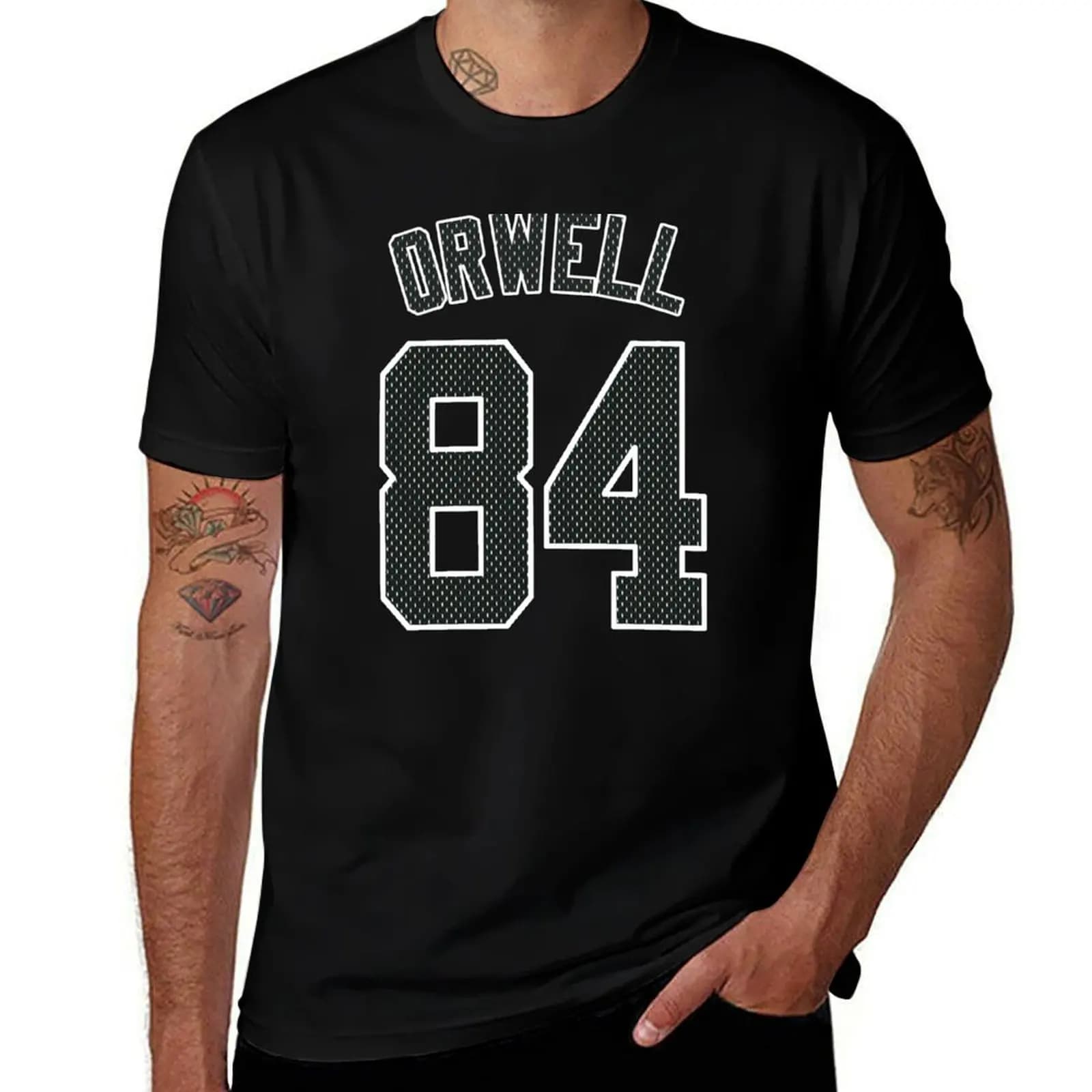 ORWELL - 84 T-Shirt Durable Work Wear T-Shirt