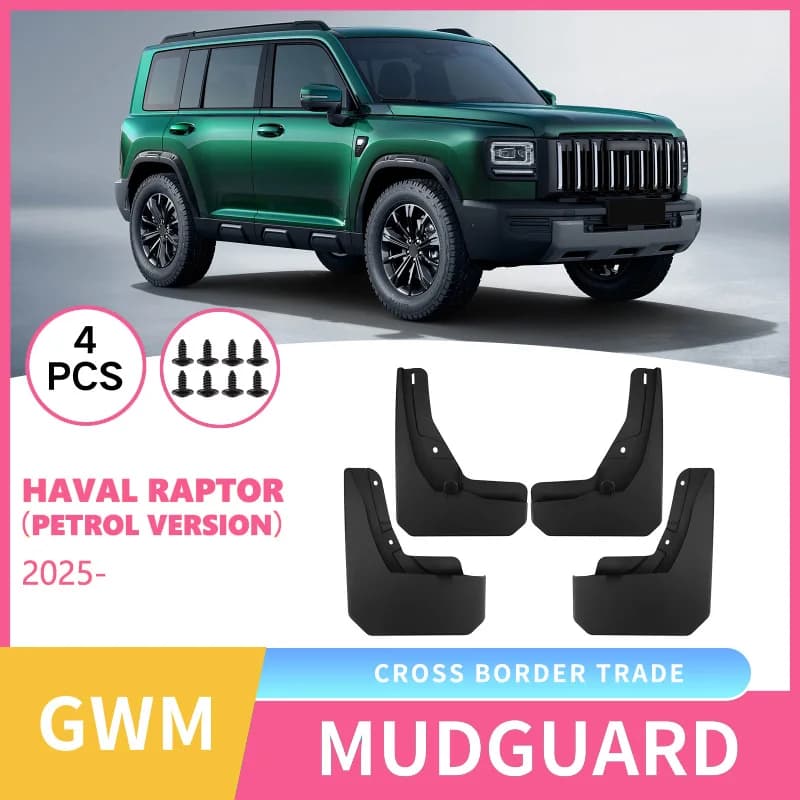 Suitable for Haval Raptor Fuel Version Raptor Petrol Version 2025 Mudguard Skin