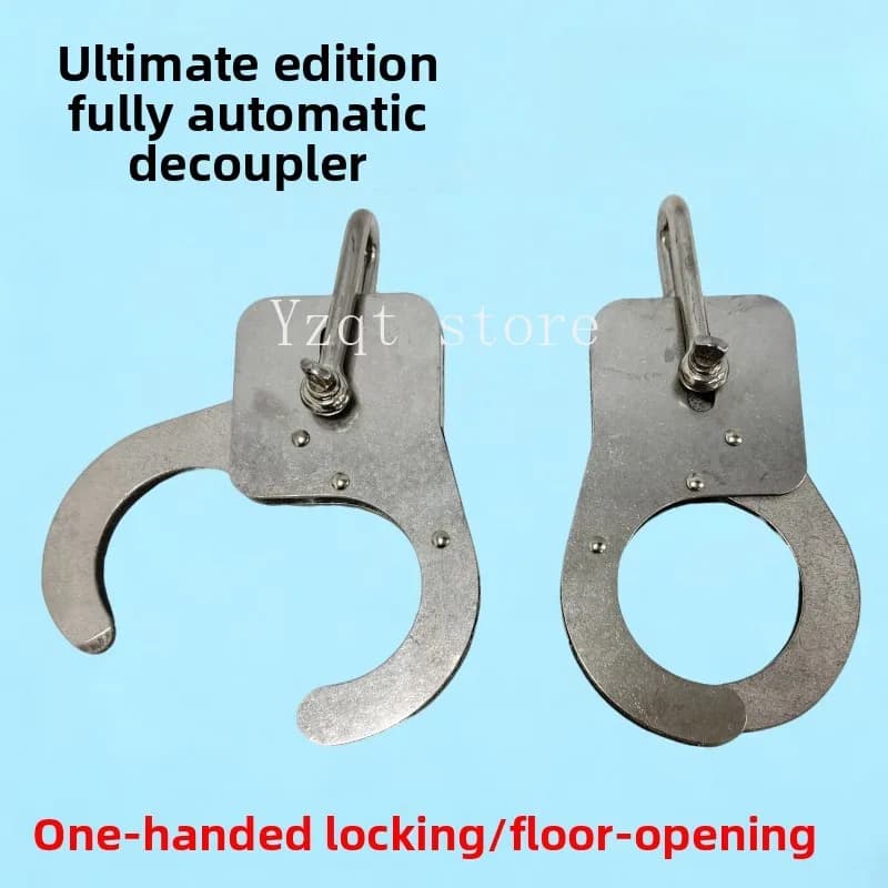 New self-locking automatic decoupler, agricultural machinery uses: spraying, field patrol monitoring, fertilization