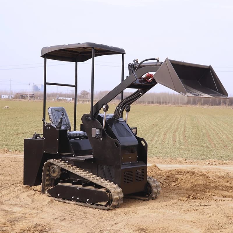 Mini Skid Steer Loader Front Loader Engine Electric Pump Mini Track Loader Essential Parts
