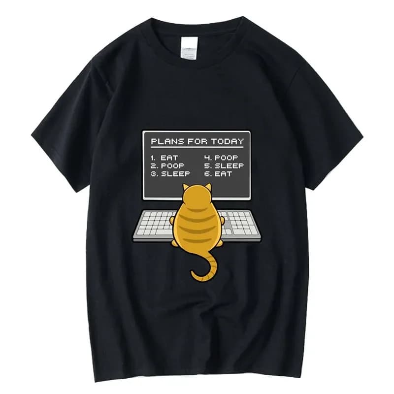 Summer Men's High Quality T-shirt cotton Funny Programmer Print Casual Loose Cool T Shirt O-neck Male T-shirt Male Tees Shirt
