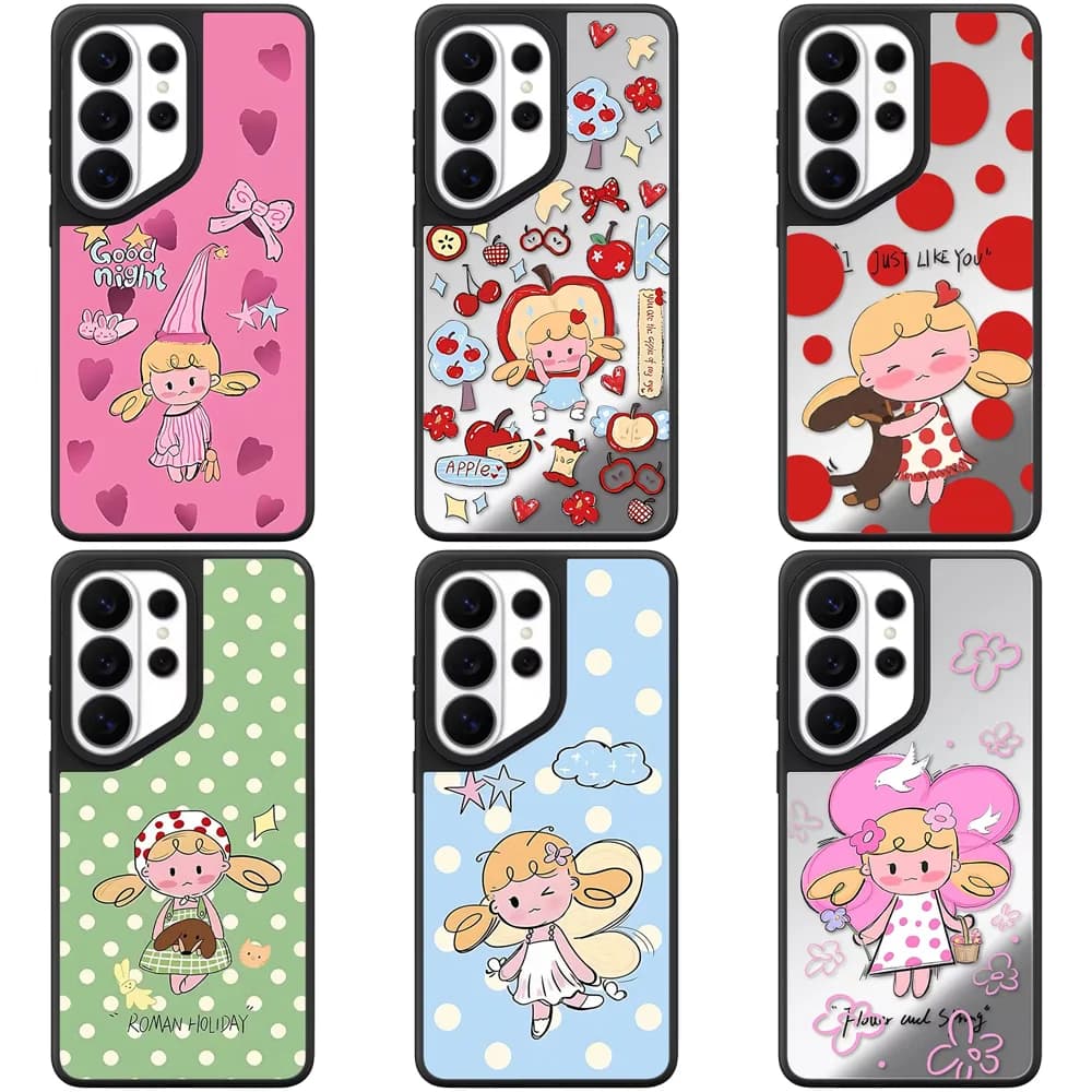 6081885 Mirror Magnetic Case: Compatible with Samsung Galaxy S23 U S24U S25 S26 Ultra S25+ S26 Plus Shell