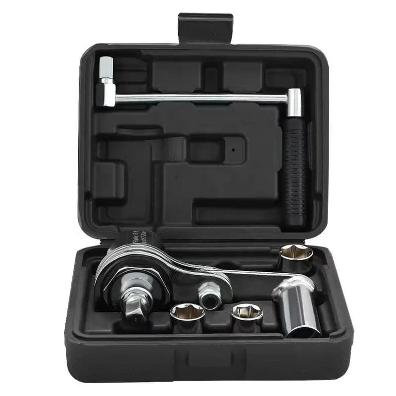 Tire labor-saving wrench hand-crank car screw removal force wrench household car tire removal repair tool