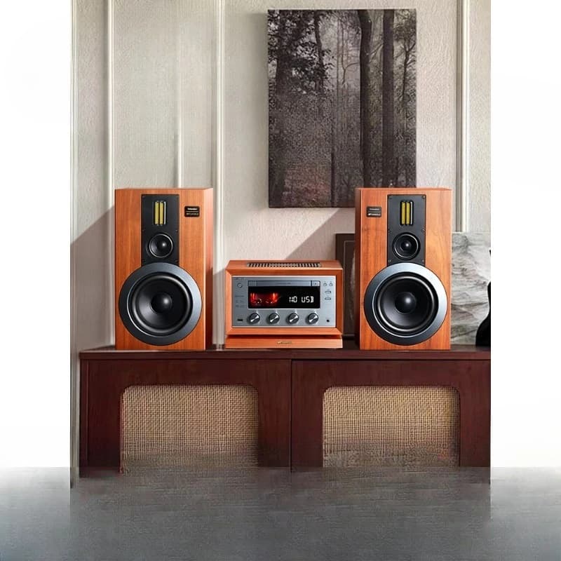 Gall machine combination audio set, professional audiophile grade hifi bookshelf, speaker, power amplifier CD machine