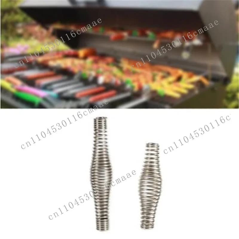 2026 Hot-selling party courtyard barbecue grill basket handle spring 2.5 drum spring