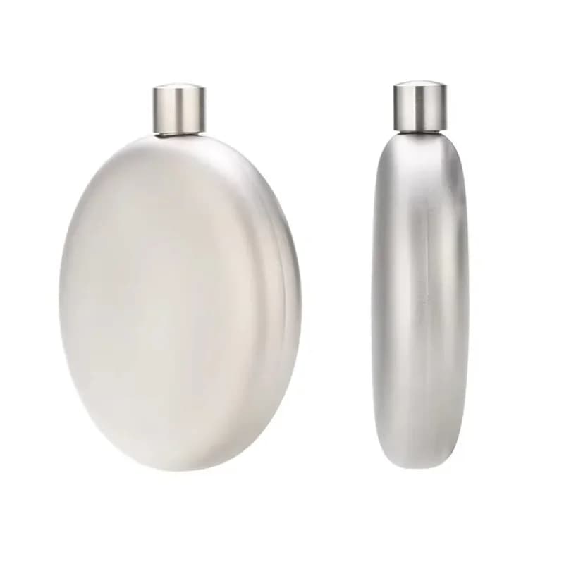 Portable wine jug leak-proof outdoor hiking ultra-light titanium wine jug camping accessories
