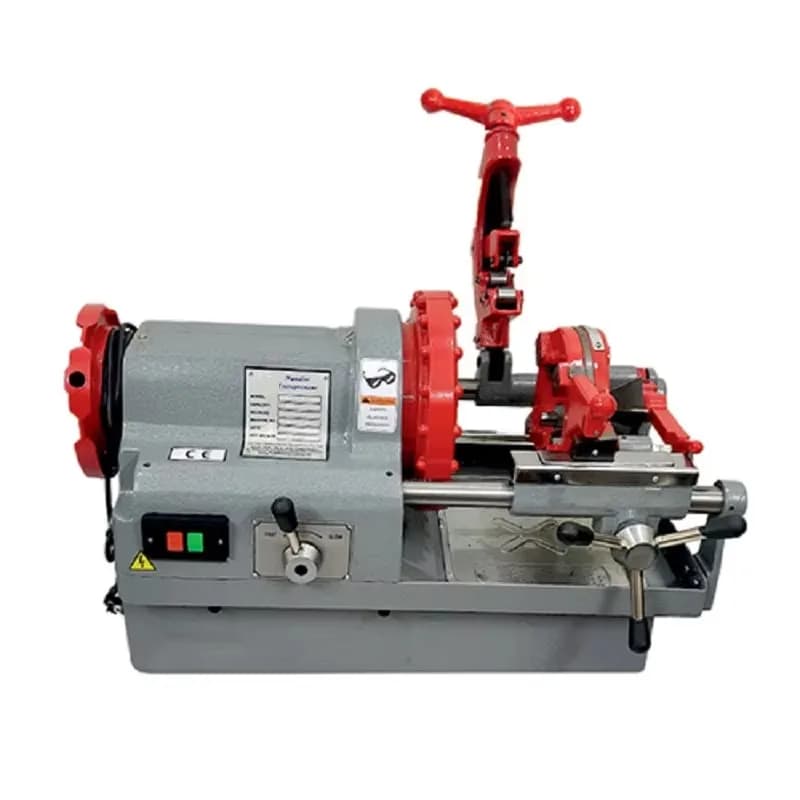 2025 Best-Seller 4 Inch High Performance Pipe Threading Machine 1/2"-4" BSPT Plumbing Tools Water Pipe Construction