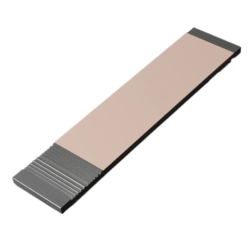 Extra-large double-sided swing plate Aviation aluminum double-sided vegetable tanning grinding plate with ultra-long stroke 670g