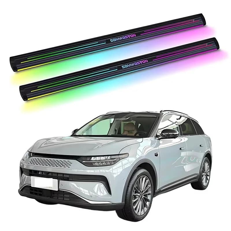 Automatic Electric Power Neon LED Light Side Step Running Board for Leapmotor C11 2023+