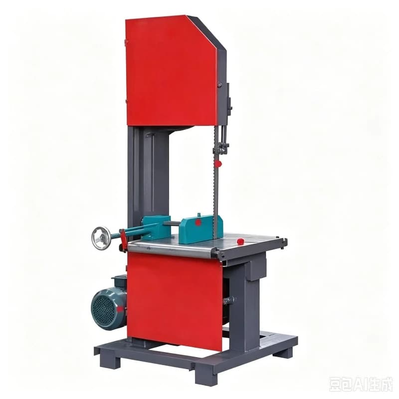 Small New Band Saw Multifunctional Round Wood Split Saw Woodworking Cutting Curve Push Table Cutting Household Band Saw Machine