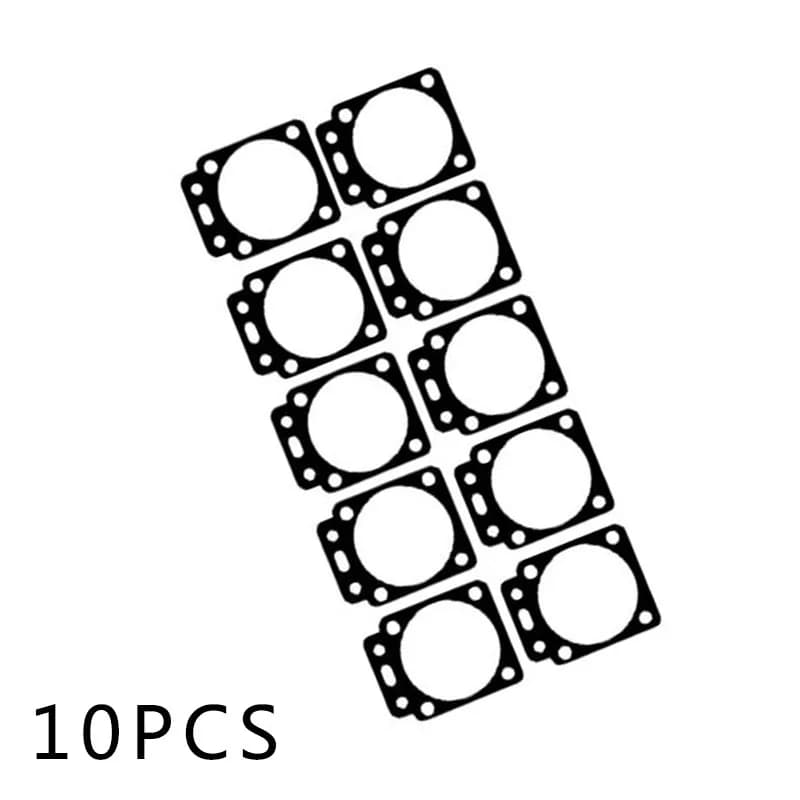 10pcs Sheet Metering Chamber Gasket For-Walbro 92-251-8 Carburetor Diaphragm Gasket Replacement Acc For WA WT WTA WY WYJ WYK WYL
