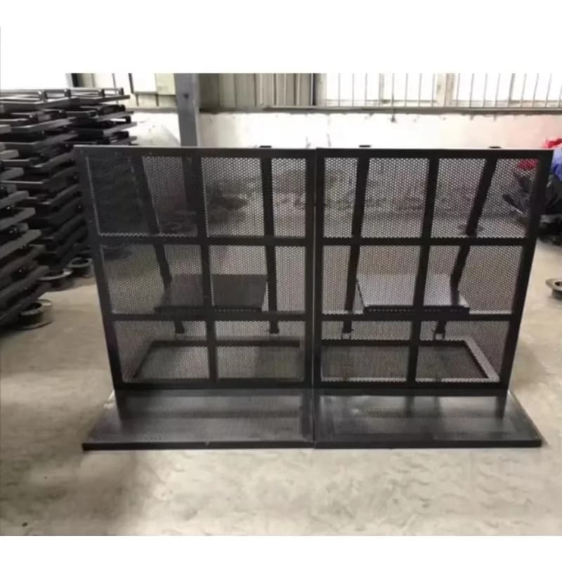 【Direct Factory Sale】Movable Explosion Proof Iron Horse Barrier Hot Dip Galvanized Heavy Duty Anti Crash Fence For Festival Stad