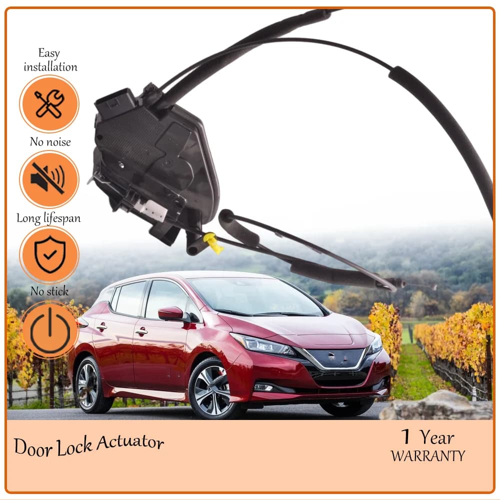Front Rear Power Door Lock Motor Adapted to Nissan LEAF 2013 to 2019 Complete OE 805013NF2A,80500-3NF0A 82501-3NF0A 82500-3NF0A