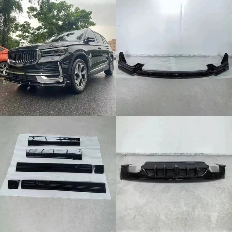 Front Lip Rear Lip Side Skirt High Quality Modified Sport Style Surround Body Kit