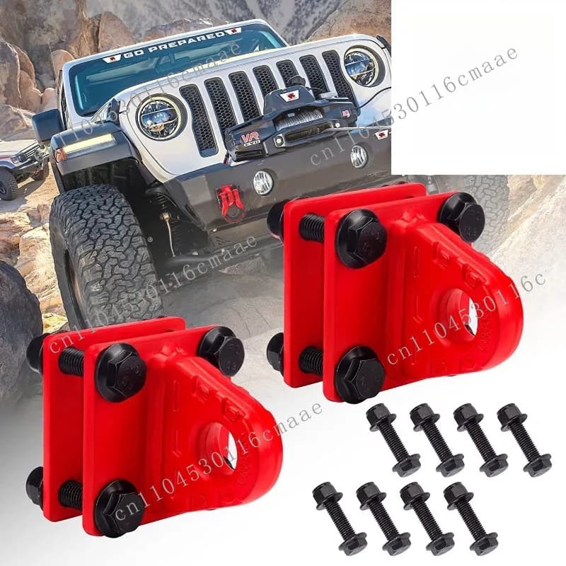 Die Forging Shackle Bracket Off-road Vehicle Trailer Shackle Hook 3/4 Suitable for Bumper Trailer Connector
