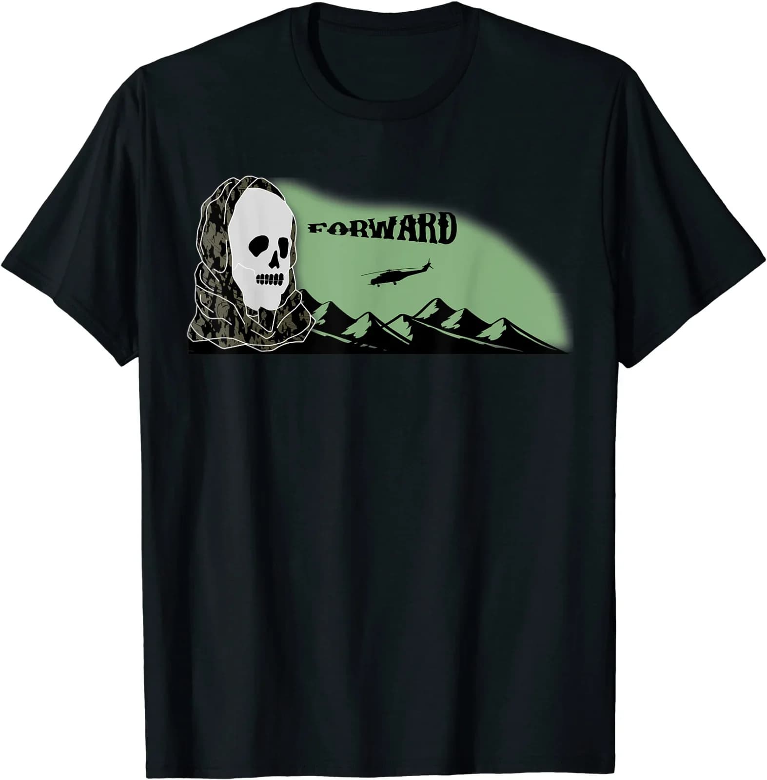 Carry All Before One Forward Vintage Night Vision T-Shirt 100% Cotton O-Neck Short Sleeve Summer Casual Mens T-shirt Streetwear