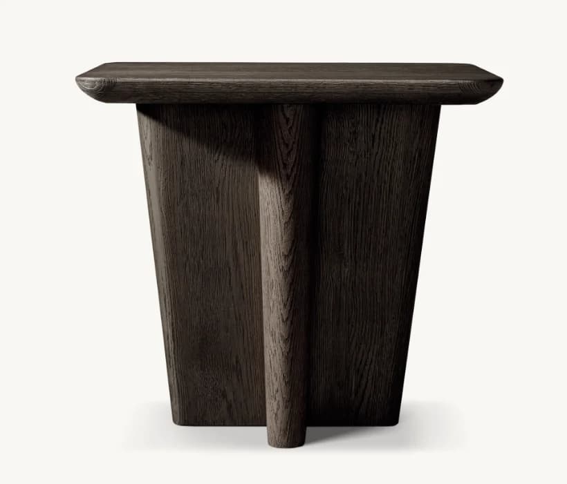 # 2024 New Customization Modern High Quality Simple Home Furniture Solid Wood Square Side Table