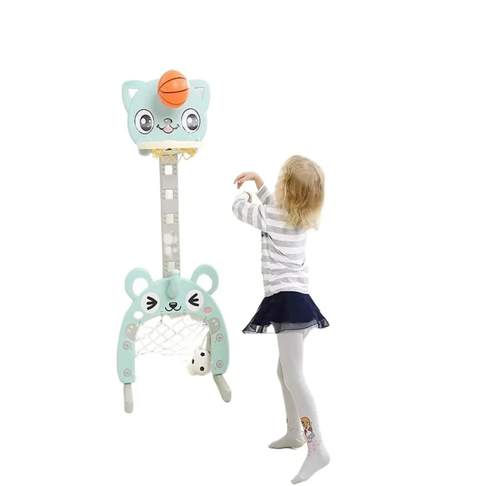 Small indoor standing basketball hoop game children's basketball hoop