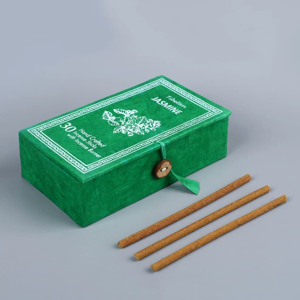 Nepal Traditional Tibetan Incense Natural Jasmine Juniper Sandalwood Handmade Stick Incense for Indoor Purification Meditation