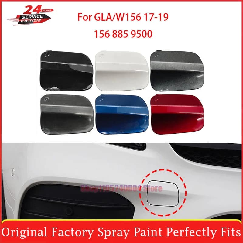 For Mercedes Benz GLA Class W156 Front Tow Hook Cover Premium Accessory For All Models 2017-2019 Complete Kit Part 1568859500