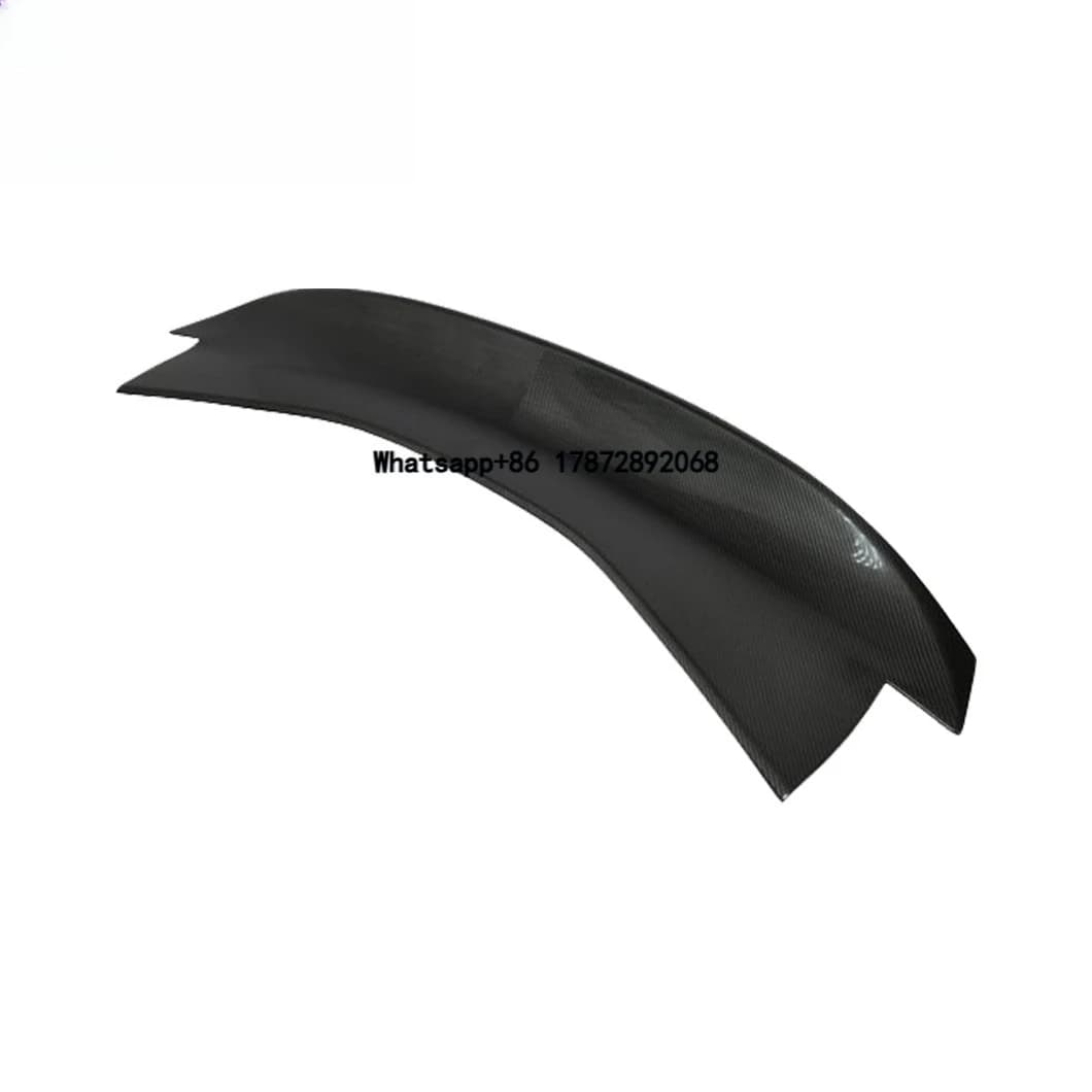 Factory Direct Dry Carbon Fiber Lightweight Rear Spoiler Rear Wing for  296 GTB GTS 21+ Nov Style Perfect Fit Body Kit
