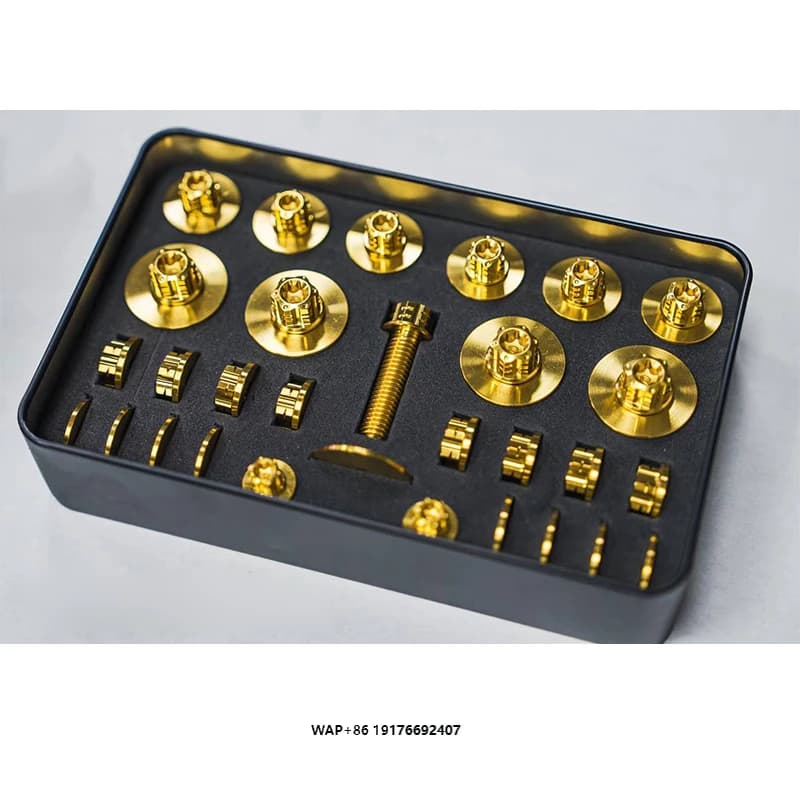 High Quality Engine Compartment Titanium Alloy Screws for G80 M3 G82 M4 G87 M2