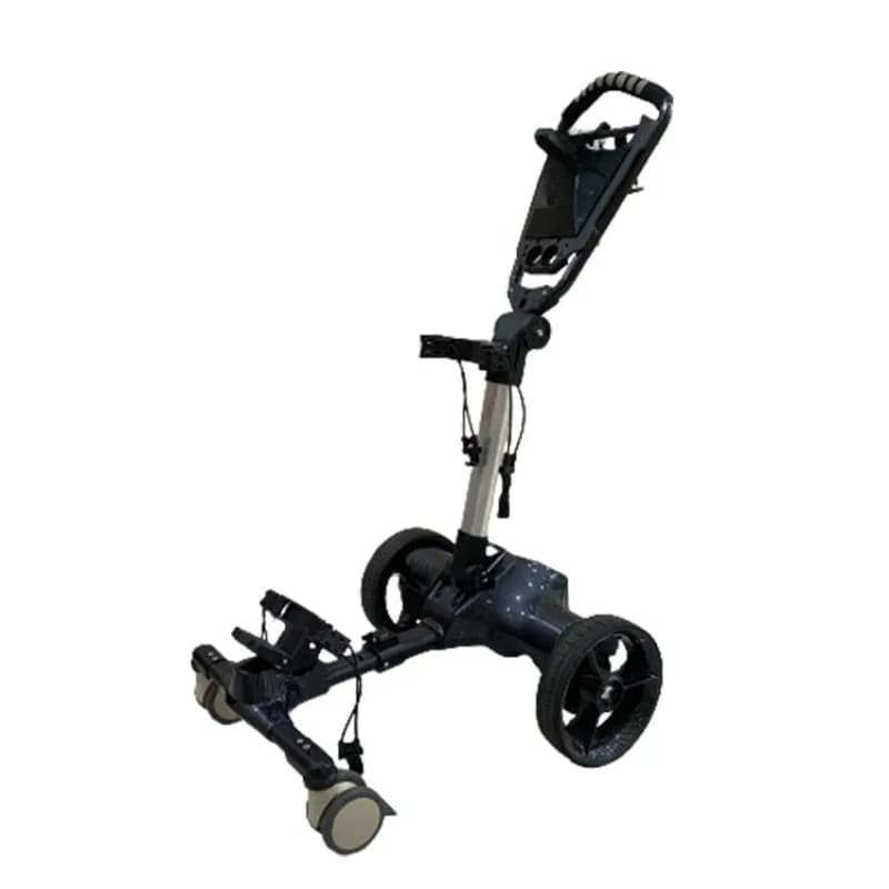 Folding Golf Caddy Lift-Free Golf Cart Automatically Follow  Cart App Control Electric Cart with USB Charging Port