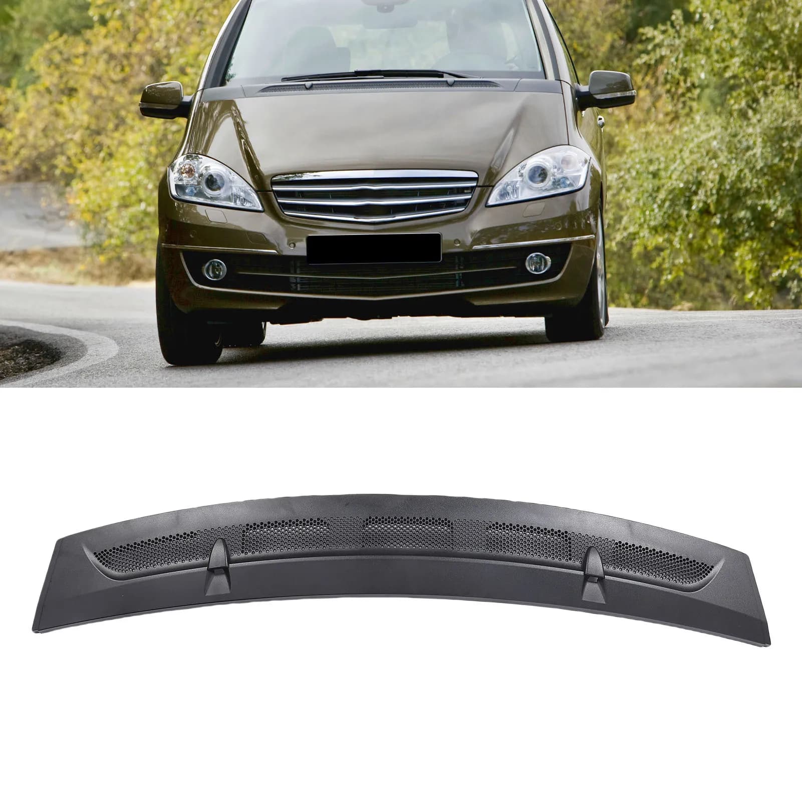 Car Windshield Hood Vent Cover Grille Replacement For Mercedes-Benz A-Class W169 1698300075 1698300175 A1698360018