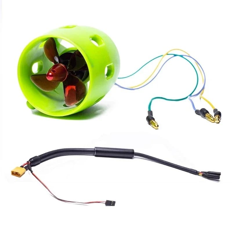 12-16V Waterproof Brushless Underwater Thruster, Model Boat Unmanned Boat Thruster Motor Motor