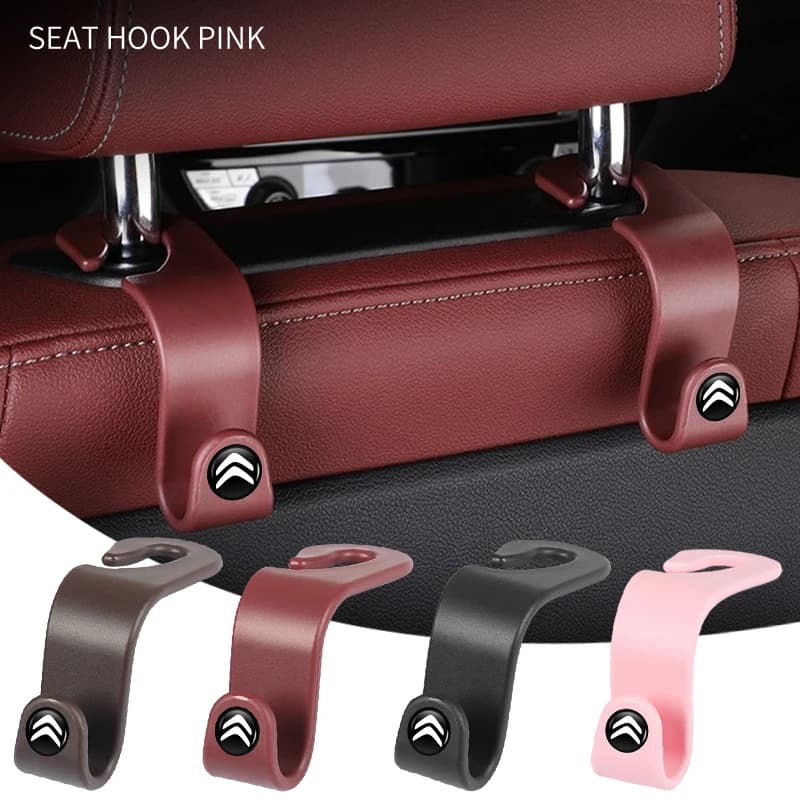 Car Seat Headrest Hook Storage Hanger Accessories For Citroen C4 C3 C5 C1 C2 Berlingo Celysee Cactus Picasso Aircross Saxo