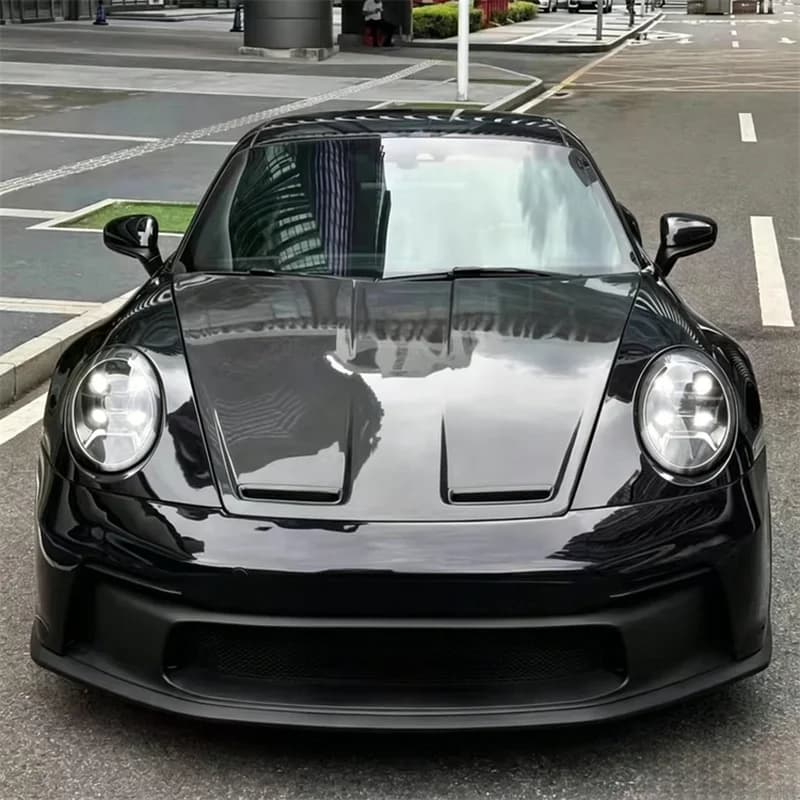 High Quality‑Style Dry‑wet Carbon‑Fiber Engine Hood, Aftermarket Tuning Body Accessories Luxury Sports‑Car