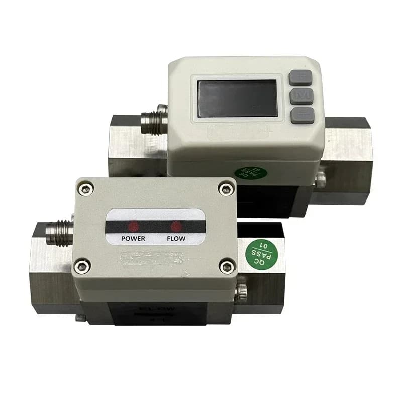 TPF3000 flow temperature integrated sensor, water digital flow switch sensor