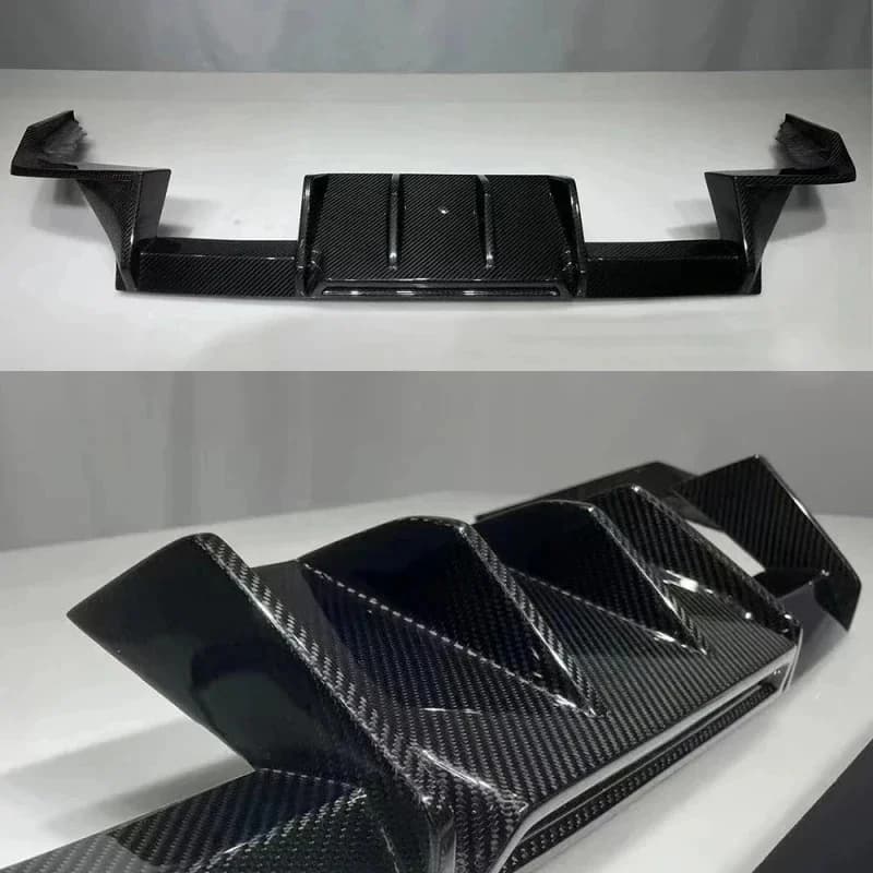 Hot Selling ODM/OEM New Dry Carbon Fiber Rear Diffuser Lip Spoiler