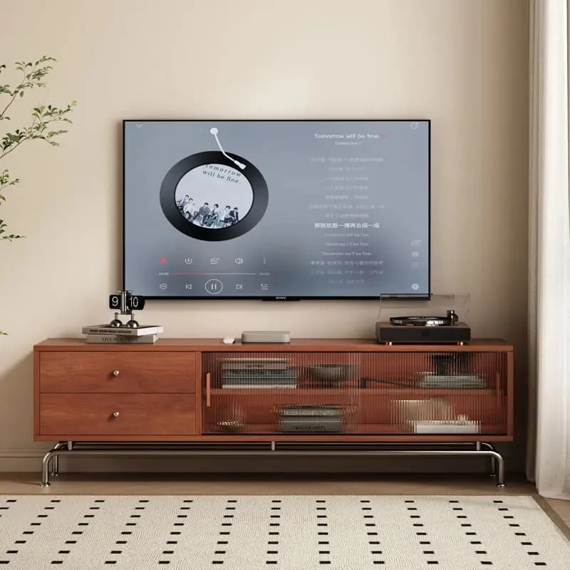 Cheap Designer TV Cabinet Living Room Shelf Entertainment Universal Salon Tv Table Organizer Muebles Lounge Suite Furniture