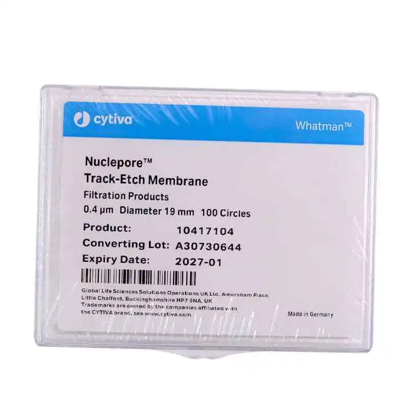 Whatman polycarbonate nanoscale PCTE nuclear pore membrane track etching membrane Nuclepore PC filter membrane diameter 19mm, mu